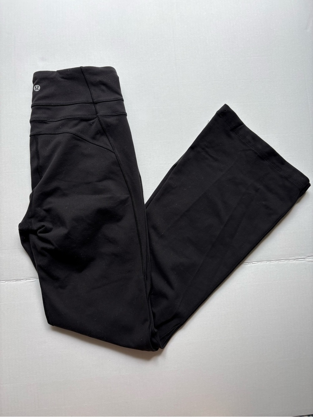 Lululemon Black Flare Active Leggings - Picture 4 of 5